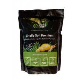 Exotic Hobby Snails Soil Premium Bedding for snails 3L
