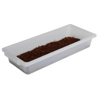 IMCAGES Reptile Tub IMC40 White 40L Breeding Container for Rack System