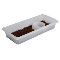 IMCAGES Reptile Tub IMC10 White 10L with Cupholder