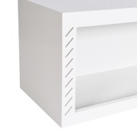 White Reptile Enclosure for reptile for Tortoise 120x80x60cm