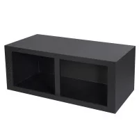 Black PVC Reptile Enclosure for  Bearded Dragon IMCAGES