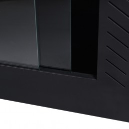 Czarne Terrarium IMCAGES dla Agamy Brodatej