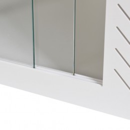 Sliding glass doors in terrarium for Bearded Dragon IMCAGES