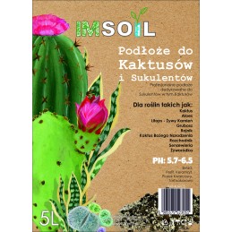 IMSOIL Podłoże do KAKTUSÓW i SUKULENTÓW 5L