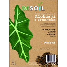 IMSOIL Podłoże Dedykowane do ALOKAZJI z Bionawozem 5l