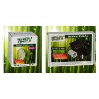 Zestaw : Reptiles Expert Multiwatt EVG 35 / 35Mini / 50 / 70Flood / 70 Wat + REPTILES EXPERT - Lampa UVB Metahalogen 50W