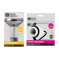 Lampa Grzewcza dla Agamy Brodatej - Wyspa Ciepła 60W