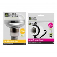 Lampa Grzewcza dla Agamy Brodatej - Wyspa Ciepła 100W