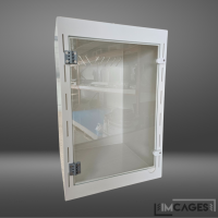 BIAŁE TERRARIUM PCV IMCAGES...